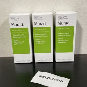 Murad Resurgence Retinol Youth Renewal Serum .5 oz 15 ml x3